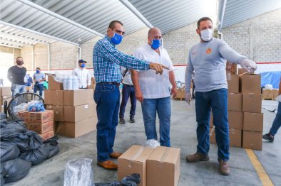 COMUNICADO 1402-Visita gobernador Enrique Alfaro-bodega de apoyo alimentario (2)