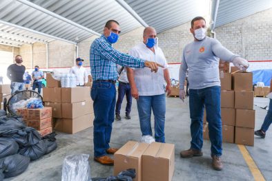 COMUNICADO 1402-Visita gobernador Enrique Alfaro-bodega de apoyo alimentario (2)
