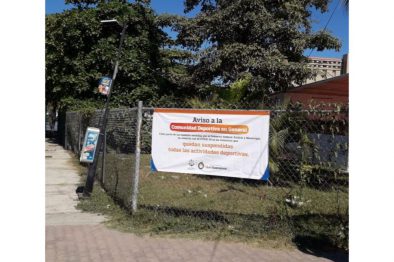 FOTO NOTA-17-04-20-Cierre unidades deportivas (2)